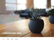 Tablet Screenshot of linkshare.org
